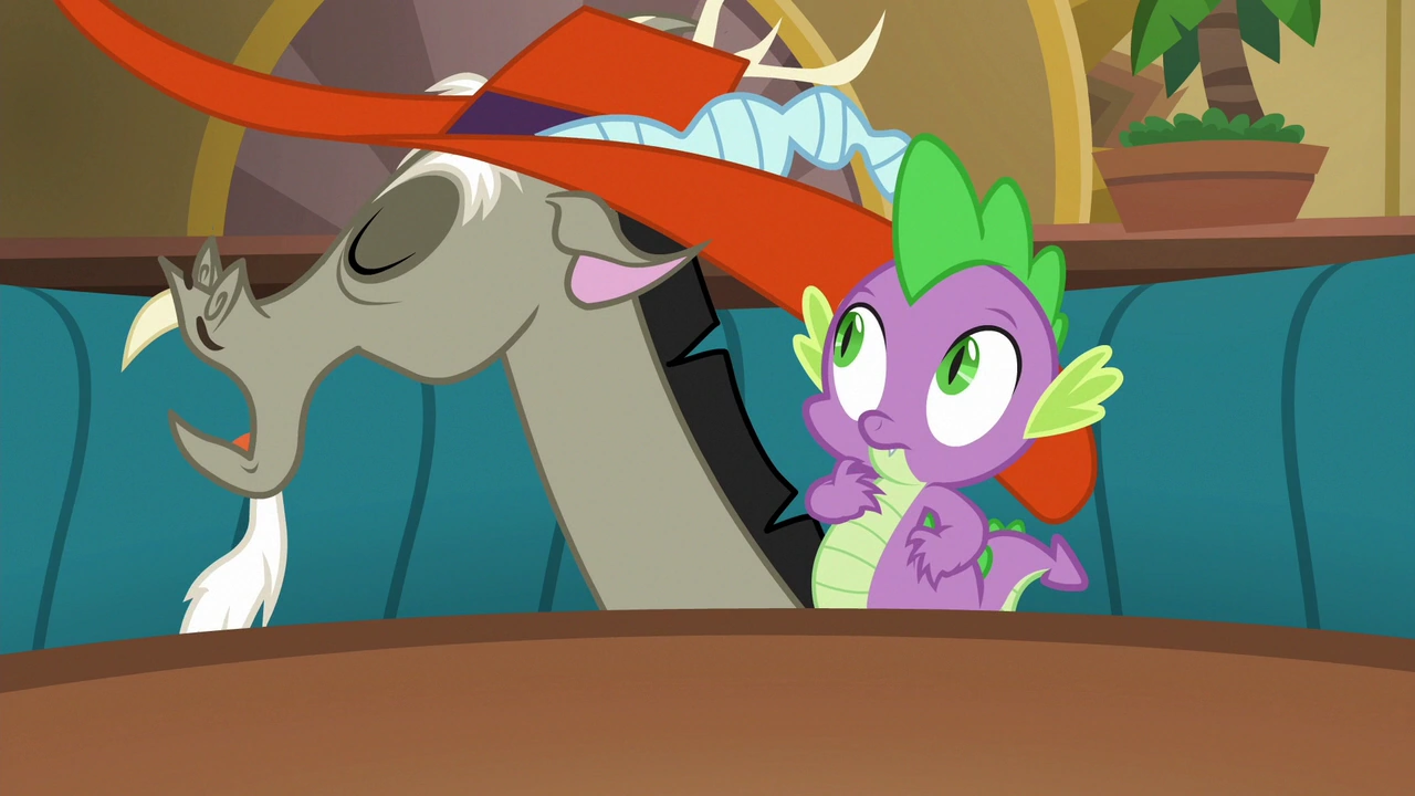 Image - Discord "I don't think so" S6E17.png | My Little Pony